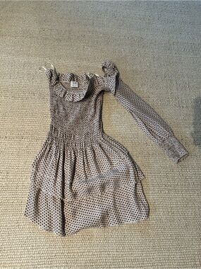 SIR Smocked Ruffle Dress XS